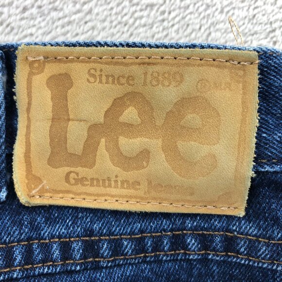 Lee Mens Genuine Jeans 36x30 Blue Denim Classic Straight Leg Relaxed Fit Casual - Picture 3 of 14